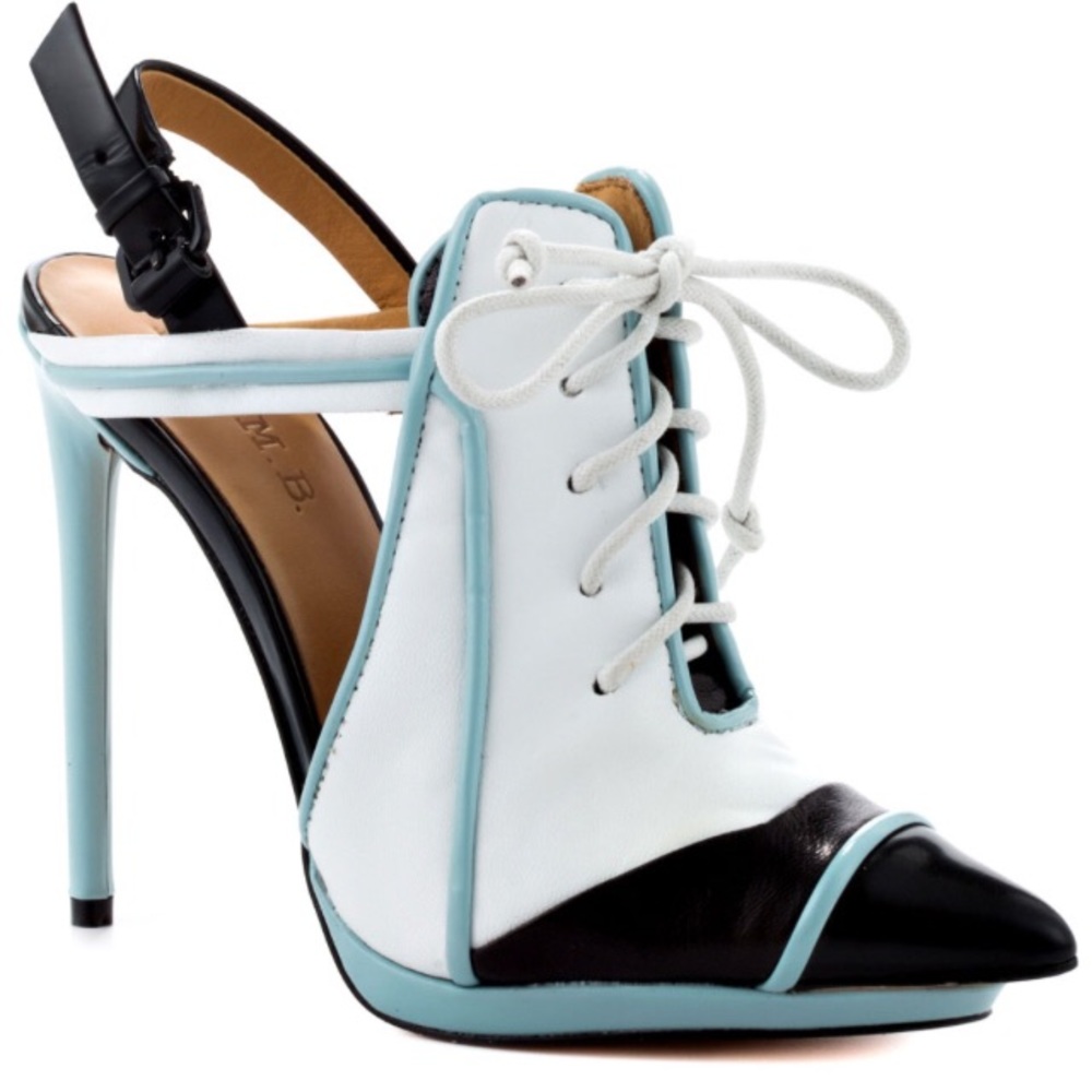 L.A.M.B. Janetta Slingback Lace-up Sneaker